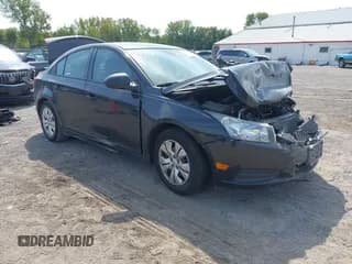 ✅ 2013 Chevrolet Cruze LS • VIN: 1G1PA5SH0D7114405 • Lot: 43191168. Listed on IAAI with 115,150 mi. Free auction sales archive from the USA and detailed vehicle history report at DreamBid. Image 1.