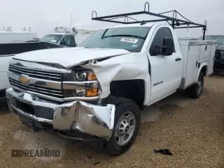 ✅ 2017 Chevrolet Silverado 2500HD Work Truck • VIN: 1GB0CUEG6HZ185168 • Лот: 79904334. Опубликован ранее на Copart с пробегом 164 334 миль. Бесплатный доступ к архиву аукционных продаж из США и подробный отчёт об истории автомобиля на DreamBid. Изображение 1.