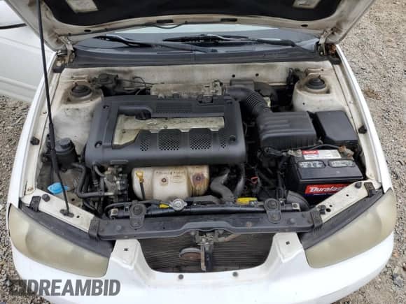 2002 Hyundai Elantra GLS with VIN KMHDN45D82U245688, listed as a Copart auction lot 72620044 with 156,266 mi miles and Salvage title. Bid and sale history available at DreamBid. Image 11.