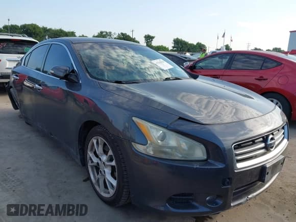 ✅ 2012 Nissan Maxima S • VIN: 1N4AA5AP7CC800913 • Lot: 42218129. Listed on IAAI with 159,644 mi. Free auction sales archive from the USA and detailed vehicle history report at DreamBid. Image 1.