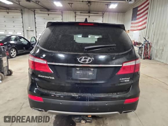2016 Hyundai Santa Fe Limited z VIN KM8SRDHF9GU141064, wystawiony jako Copart lot #90247635 z przebiegiem 142 441 mil mil oraz Czysty tytuł • Clean title. Historia ofert i sprzedaży dostępna na DreamBid. Obrazek 6.