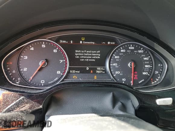 ✅ 2016 Audi A8 Sport • VIN: WAU43AFD8GN008513 • Lot: 68793975. Listed on Copart with 76,071 mi. Free auction sales archive from the USA and detailed vehicle history report at DreamBid. Image 9.