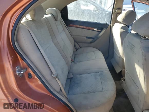 ✅ 2008 Chevrolet Aveo LT • VIN: KL1TG55648B076203 • Lot: 43134685. Wystawiony na Copart z przebiegiem 164 454 mil. Bezpłatny archiwum sprzedaży aukcyjnych z USA i szczegółowy raport historii pojazdu na DreamBid. Zdjęcie 10.