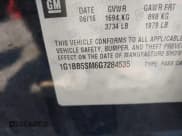 ✅ 2016 Chevrolet Cruze LS • VIN: 1G1BB5SM6G7284535 • Lot: 42157063. Listed on IAAI with 80,852 mi. Free auction sales archive from the USA and detailed vehicle history report at DreamBid. Image 9.