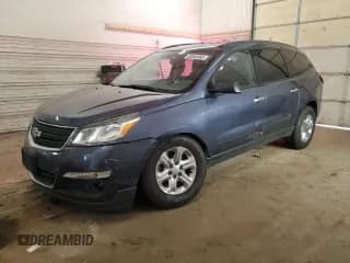 ✅ 2014 Chevrolet Traverse LS • VIN: 1GNKVFED1EJ201763 • Lot: 69840465. Wystawiony na Copart z przebiegiem 148 451 mil. Bezpłatny archiwum sprzedaży aukcyjnych z USA i szczegółowy raport historii pojazdu na DreamBid. Zdjęcie 1.