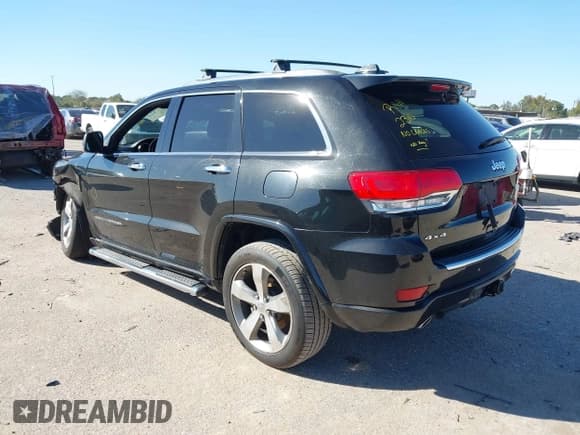 ✅ 2014 Jeep Grand Cherokee Overland • VIN: 1C4RJFCGXEC211468 • Lot: 43582477. Wystawiony na IAAI z przebiegiem 161 324 mil. Bezpłatny archiwum sprzedaży aukcyjnych z USA i szczegółowy raport historii pojazdu na DreamBid. Zdjęcie 3.