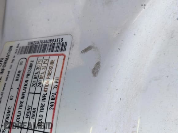 ✅ 2004 Ford Explorer Sport Trac XLS • VIN: 1FMZU67K44UB03518 • Lot: 42593990. Wystawiony na IAAI z przebiegiem 234 857 mil. Bezpłatny archiwum sprzedaży aukcyjnych z USA i szczegółowy raport historii pojazdu na DreamBid. Zdjęcie 9.