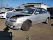 2005 Hyundai Elantra GLS z VIN KMHDN46D15U065617, wystawiony jako Copart lot #80891964 z przebiegiem 187 401 mil mil oraz Szkoda całkowita • Salvage title. Historia ofert i sprzedaży dostępna na DreamBid. Obrazek 1.