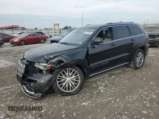 ✅ 2017 Jeep Grand Cherokee Summit • VIN: 1C4RJFJG5HC942977 • Lot: 81217945. Listed on Copart with 82,686 mi. Free auction sales archive from the USA and detailed vehicle history report at DreamBid. Image 1.