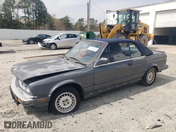 ✅ 1987 BMW 3 Series • VIN: WBABB1304H1929518 • Лот: 52160525. Опубликован ранее на Copart с пробегом 258 239 миль. Бесплатный доступ к архиву аукционных продаж из США и подробный отчёт об истории автомобиля на DreamBid. Изображение 1.