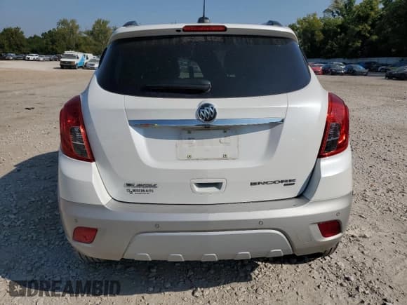 ✅ 2016 Buick Encore Premium • VIN: KL4CJHSB9GB728724 • Lot: 80497855. Listed on Copart with Not provided. Free auction sales archive from the USA and detailed vehicle history report at DreamBid. Image 6.
