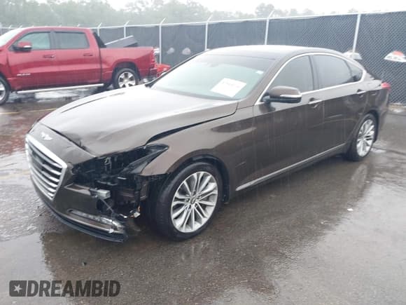 ✅ 2017 Genesis G80 3.8L • VIN: KMHGN4JE4HU168032 • Lot: 42914738. Wystawiony na IAAI z przebiegiem 117 509 mil. Bezpłatny archiwum sprzedaży aukcyjnych z USA i szczegółowy raport historii pojazdu na DreamBid. Zdjęcie 2.