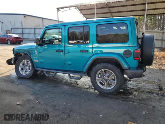 ✅ 2020 Jeep Wrangler Unlimited Sahara Altitude • VIN: 1C4HJXEG2LW252672 • Lot: 44195175. Listed on Copart with 58,555 mi. Free auction sales archive from the USA and detailed vehicle history report at DreamBid. Image 2.
