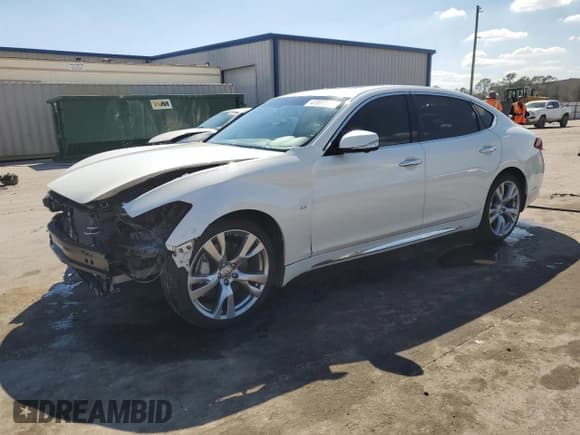 ✅ 2017 Infiniti Q70 3.7 • VIN: JN1BY1PP8HM170866 • Лот: 47077125. Опубликован ранее на Copart с пробегом 93 750 миль. Бесплатный доступ к архиву аукционных продаж из США и подробный отчёт об истории автомобиля на DreamBid. Изображение 1.