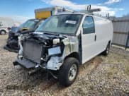 ✅ 2023 Chevrolet Express Cargo • VIN: 1GCWGAFP7P1101640 • Lot: 94396655. Listed on Copart with 47,777 mi. Free auction sales archive from the USA and detailed vehicle history report at DreamBid. Image 1.