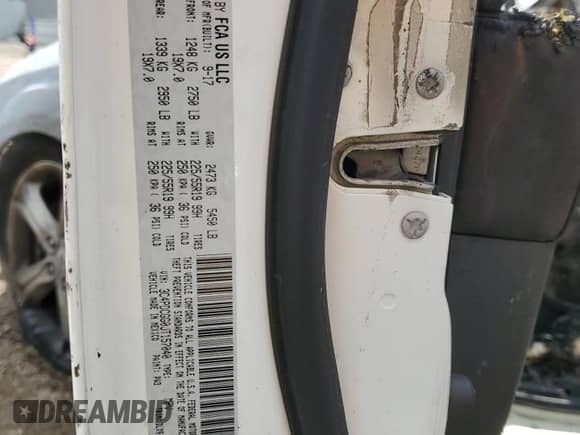 2018 Dodge Journey Crossroad with VIN 3C4PDCGG0JT157040, listed as a Copart auction lot 71815995 with Not provided miles and Clean title. Bid and sale history available at DreamBid. Image 13.