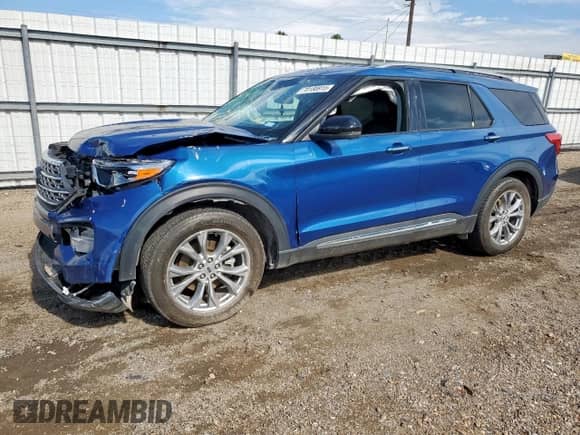 2023 Ford Explorer Limited z VIN 1FMSK7FH0PGA06564, wystawiony jako Copart lot #70188915 z przebiegiem 47 029 mil mil oraz Szkoda całkowita • Salvage title. Historia ofert i sprzedaży dostępna na DreamBid. Obrazek 1.