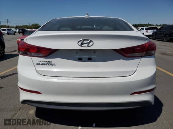 2017 Hyundai Elantra Eco with VIN 5NPD94LA1HH101999, listed as a Copart auction lot 69298865 with 121,551 mi miles and Salvage title. Bid and sale history available at DreamBid. Image 6.