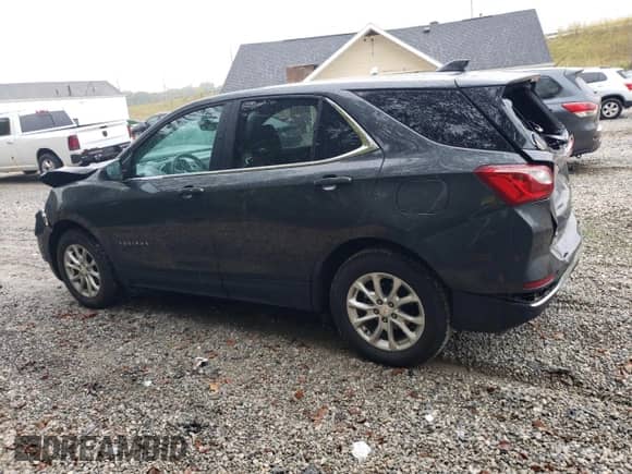 2021 Chevrolet Equinox LT with VIN 2GNAXUEV5M6142697, listed as a Copart auction lot 80615015 with 86,695 mi miles and Salvage title. Bid and sale history available at DreamBid. Image 2.