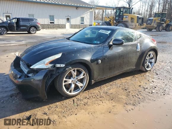 ✅ 2009 Nissan 370Z Touring • VIN: JN1AZ44E59M400944 • Lot: 85453564. Listed on Copart with 109,400 mi. Free auction sales archive from the USA and detailed vehicle history report at DreamBid. Image 1.