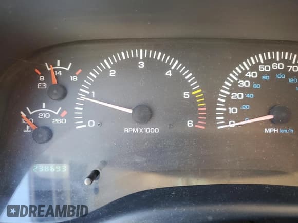 ✅ 2000 Dodge Dakota • VIN: 1B7GL22X8YS673081 • Lot: 93415155. Listed on Copart with 238,693 mi. Free auction sales archive from the USA and detailed vehicle history report at DreamBid. Image 9.