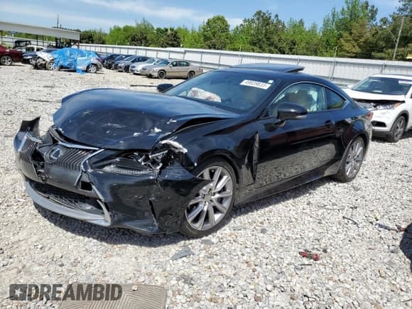 ✅ 2016 Lexus RC 200t F Sport • VIN: JTHHA5BC6G5002934 • Lot: 49939833. Wystawiony na Copart z przebiegiem 72 736 mil. Bezpłatny archiwum sprzedaży aukcyjnych z USA i szczegółowy raport historii pojazdu na DreamBid. Zdjęcie 1.