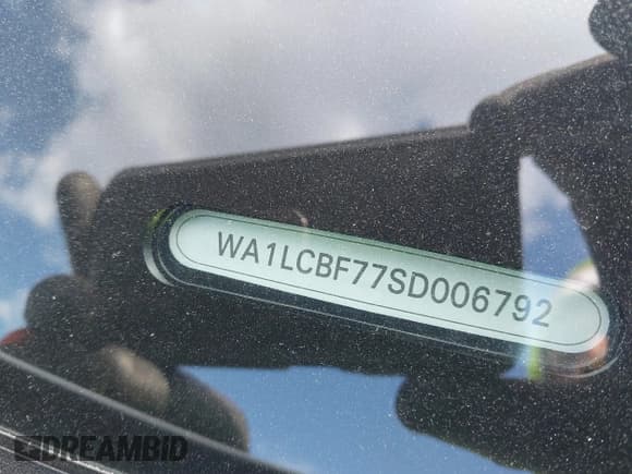 ✅ 2025 Audi Q7 Premium Plus • VIN: WA1LCBF77SD006792 • Лот: 40974266. Опубликован ранее на IAAI с пробегом 6 554 миль. Бесплатный доступ к архиву аукционных продаж из США и подробный отчёт об истории автомобиля на DreamBid. Изображение 9.