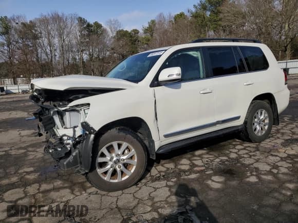 ✅ 2021 Toyota Land Cruiser • VIN: JTMCY7AJ8M4103848 • Lot: 89397515. Listed on Copart with 40,768 mi. Free auction sales archive from the USA and detailed vehicle history report at DreamBid. Image 1.