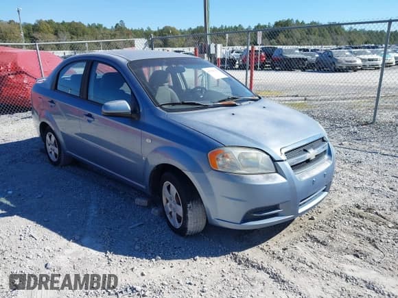 ✅ 2007 Chevrolet Aveo LS • VIN: KL1TD56637B113103 • Lot: 41706315. Wystawiony na IAAI z przebiegiem Nie podano. Bezpłatny archiwum sprzedaży aukcyjnych z USA i szczegółowy raport historii pojazdu na DreamBid. Zdjęcie 1.