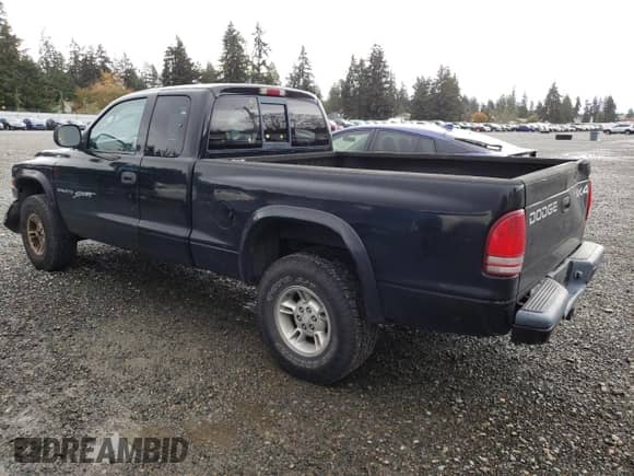 2000 Dodge Dakota Sport z VIN 1B7GG22N7YS611495, wystawiony jako Copart lot #77156084 z przebiegiem 179 247 mil mil oraz Szkoda całkowita • Salvage title. Historia ofert i sprzedaży dostępna na DreamBid. Obrazek 2.