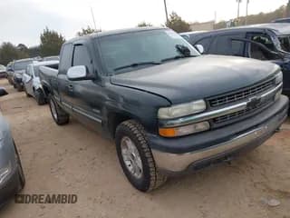 ✅ 2002 Chevrolet Silverado 1500 LS • VIN: 1GCEK19TX2E298985 • Lot: 41459560. Listed on IAAI with 123,180 mi. Free auction sales archive from the USA and detailed vehicle history report at DreamBid. Image 1.