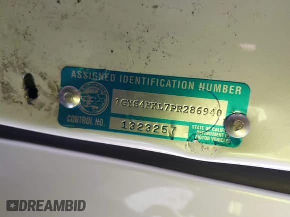 ✅ 2023 Cadillac Escalade 4WD Sport • VIN: 1GYS4FKL7PR286940 • Лот: 40702874. Опубликован ранее на IAAI с пробегом 7 981 миль. Бесплатный доступ к архиву аукционных продаж из США и подробный отчёт об истории автомобиля на DreamBid. Изображение 9.