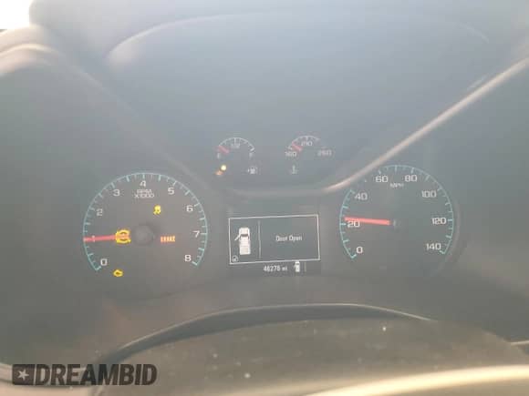 2020 Chevrolet Colorado 2WD Work Truck with VIN 1GCGSBEN7L1198809, listed as a Copart auction lot 80280805 with 46,276 mi miles and Salvage title. Bid and sale history available at DreamBid. Image 9.