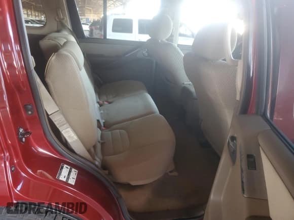 ✅ 2007 Nissan Pathfinder S • VIN: 5N1AR18U87C629453 • Lot: 89848425. Listed on Copart with 97,497 mi. Free auction sales archive from the USA and detailed vehicle history report at DreamBid. Image 11.