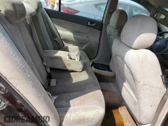 2006 Hyundai Sonata GLS with VIN 5NPEU46F76H095830, listed as a Copart auction lot 76742134 with Not provided miles and Salvage title. Bid and sale history available at DreamBid. Image 10.