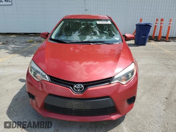 ✅ 2014 Toyota Corolla L • VIN: 2T1BURHE0EC081063 • Lot: 67452505. Listed on Copart with 120,929 mi. Free auction sales archive from the USA and detailed vehicle history report at DreamBid. Image 5.