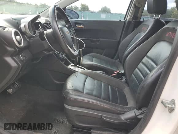 2014 Chevrolet Sonic RS with VIN 1G1JG6SB6E4145196, listed as a Copart auction lot 72994334 with Not provided miles and Non repairable. Bid and sale history available at DreamBid. Image 7.