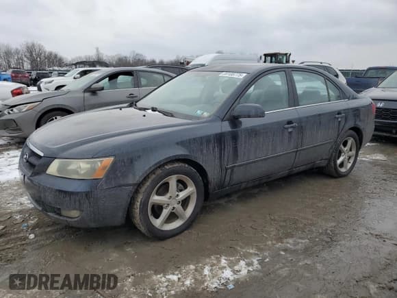 ✅ 2007 Hyundai Sonata GLS • VIN: 5NPET46C47H195720 • Лот: 89108775. Опубликован ранее на Copart с пробегом 101 048 миль. Бесплатный доступ к архиву аукционных продаж из США и подробный отчёт об истории автомобиля на DreamBid. Изображение 1.