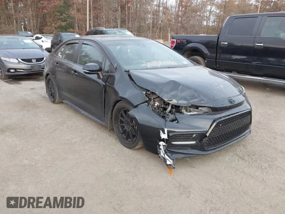 ✅ 2021 Toyota Corolla SE • VIN: 5YFS4MCE8MP069736 • Лот: 43611273. Опубликован ранее на IAAI с пробегом 78 492 миль. Бесплатный доступ к архиву аукционных продаж из США и подробный отчёт об истории автомобиля на DreamBid. Изображение 1.