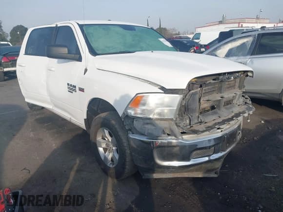 ✅ 2020 Ram 1500 SLT • VIN: 1C6RR7TT2LS102301 • Lot: 41425039. Listed on IAAI with 102,460 mi. Free auction sales archive from the USA and detailed vehicle history report at DreamBid. Image 1.