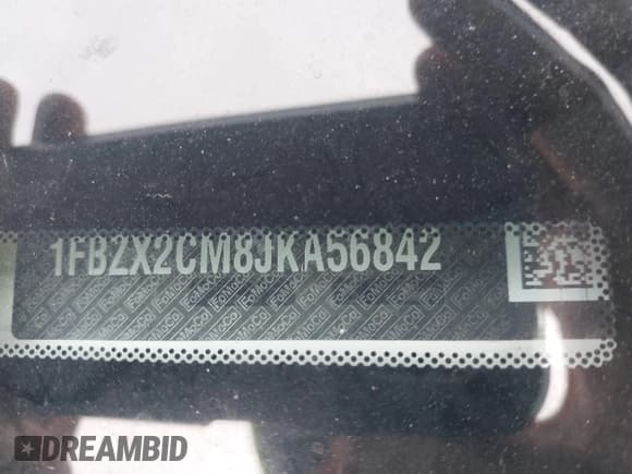 ✅ 2018 Ford Transit Passenger XL • VIN: 1FBZX2CM8JKA56842 • Lot: 43768652. Wystawiony na IAAI z przebiegiem 109 220 mil. Bezpłatny archiwum sprzedaży aukcyjnych z USA i szczegółowy raport historii pojazdu na DreamBid. Zdjęcie 18.