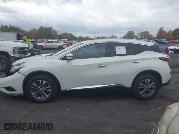 ✅ 2017 Nissan Murano S • VIN: 5N1AZ2MH6HN145009 • Lot: 43503472. Wystawiony na IAAI z przebiegiem 122 683 mil. Bezpłatny archiwum sprzedaży aukcyjnych z USA i szczegółowy raport historii pojazdu na DreamBid. Zdjęcie 14.