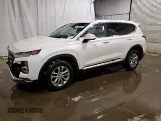 2019 Hyundai Santa Fe SEL z VIN 5NMS3CAD7KH075431, wystawiony jako Copart lot #38396063 z przebiegiem 48 513 mil mil oraz . Historia ofert i sprzedaży dostępna na DreamBid. Obrazek 1.