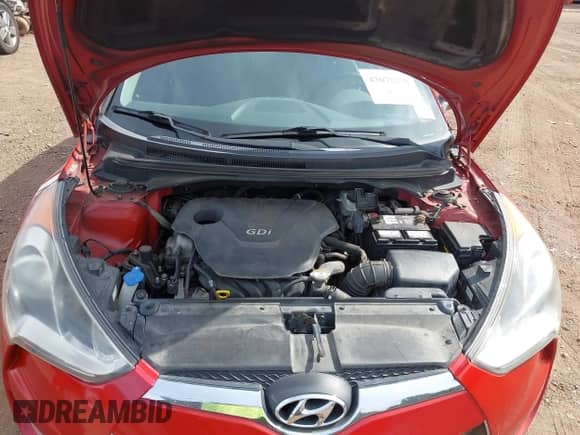 2013 Hyundai Veloster w/Black Int с VIN KMHTC6AD3DU099707, выставлен на аукционе IAAI как лот 43076379 с пробегом 128 517 миль миль и . История ставок и продаж доступна на DreamBid. Изображение 10.