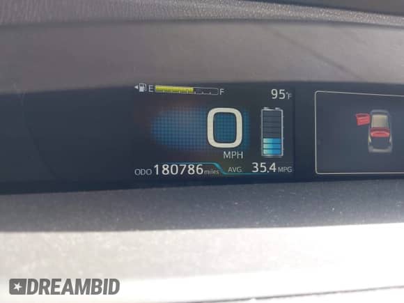 2021 Toyota Prius L Eco with VIN JTDKAMFU4M3149362, listed as a IAAI auction lot 42636584 with 180,786 mi miles and . Bid and sale history available at DreamBid. Image 7.