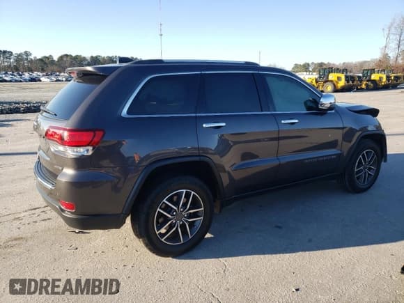 ✅ 2020 Jeep Grand Cherokee Limited X • VIN: 1C4RJEBG1LC344807 • Lot: 87800035. Listed on Copart with 51,823 mi. Free auction sales archive from the USA and detailed vehicle history report at DreamBid. Image 3.