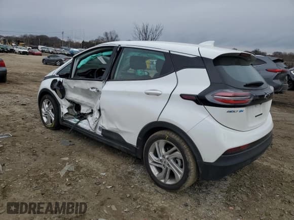 ✅ 2022 Chevrolet Bolt EV 1LT • VIN: 1G1FW6S04N4128193 • Lot: 43833715. Wystawiony na Copart z przebiegiem 59 685 mil. Bezpłatny archiwum sprzedaży aukcyjnych z USA i szczegółowy raport historii pojazdu na DreamBid. Zdjęcie 2.