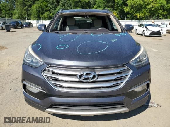 ✅ 2018 Hyundai Santa Fe 2.4L • VIN: 5XYZU3LB6JG522640 • Лот: 59038864. Опубликован ранее на Copart с пробегом 82 372 миль. Бесплатный доступ к архиву аукционных продаж из США и подробный отчёт об истории автомобиля на DreamBid. Изображение 5.