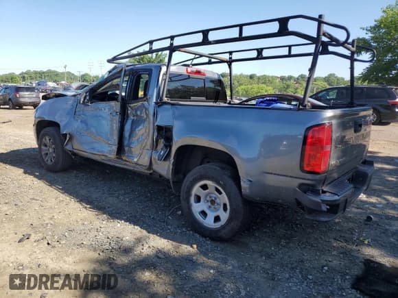 ✅ 2021 Chevrolet Colorado 2WD LT • VIN: 1GCHSCEN0M1291375 • Лот: 56485074. Опубликован ранее на Copart с пробегом 61 513 миль. Бесплатный доступ к архиву аукционных продаж из США и подробный отчёт об истории автомобиля на DreamBid. Изображение 2.