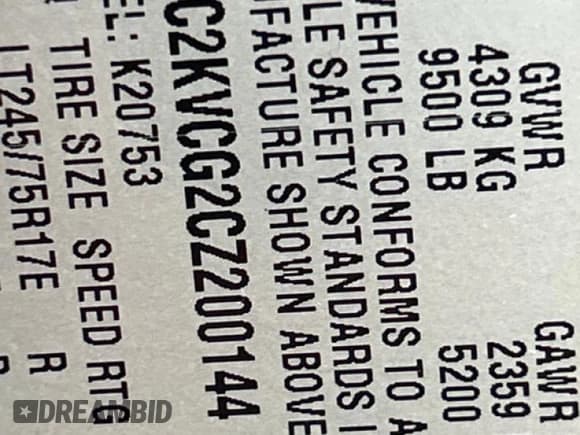 ✅ 2012 Chevrolet Silverado 2500HD Work Truck • VIN: 1GC2KVCG2CZ200144 • Lot: 43999055. Wystawiony na Copart z przebiegiem 150 845 mil. Bezpłatny archiwum sprzedaży aukcyjnych z USA i szczegółowy raport historii pojazdu na DreamBid. Zdjęcie 13.